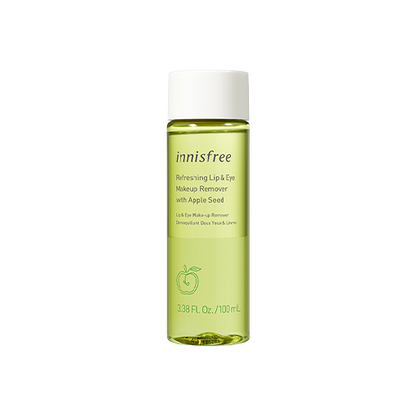 [Innisfree] Refreshing lip & eye makeup remover - with apple seed 100ml